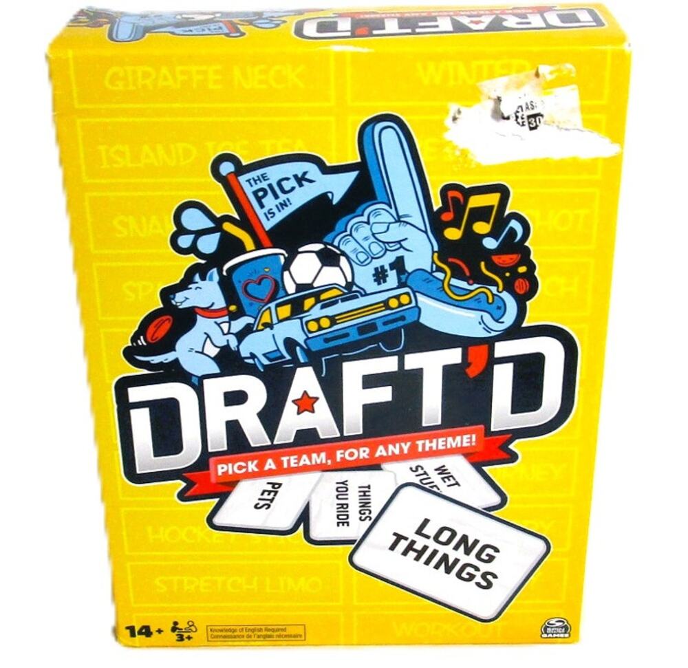 DRAFT’D Party Card Game Spin Master Team Building Event Teens and Adults Gift